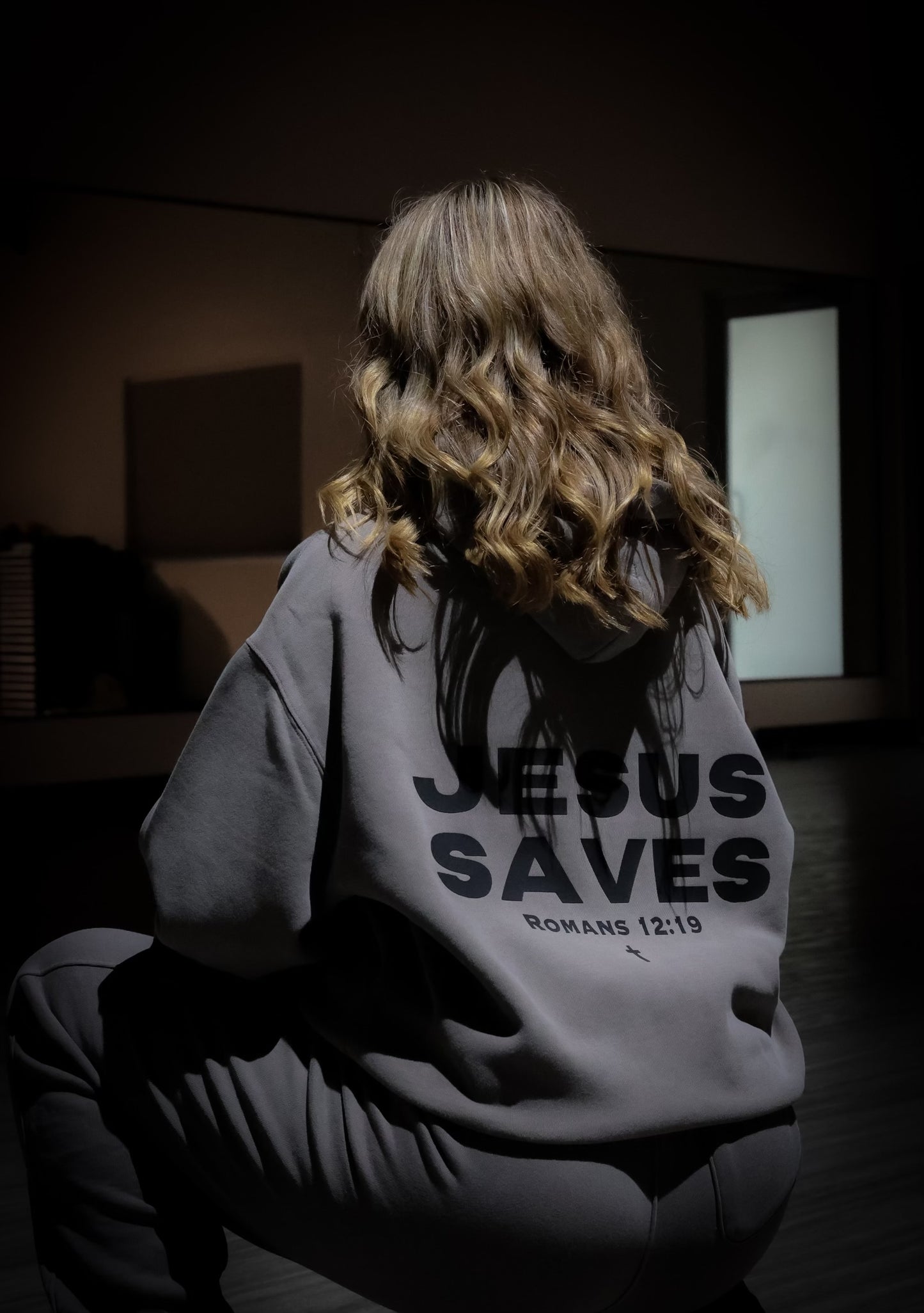 Jesus Saves Oversized Hood